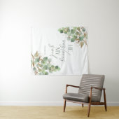 Bible Verse Verdure Il restaure mon âme Tapisserie (En situation (horizontale))