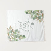 Bible Verse Verdure Il restaure mon âme Tapisserie (Devant (Horizontal))