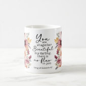 Bible Verse You are Beautiful Coffee Mug (Centre)