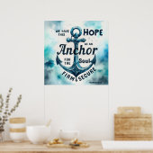 Bible verset poster chrétien (Cuisine)