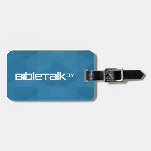 BibleTalk.tv-Bagagelabel Bagagelabel (Voorkant horizontaal)