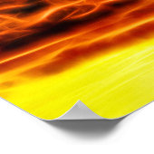 Biblical Electrified Cumulus Clouds Skyscape Poster (Hoek)
