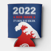 Biblical Midterms 2022 Red Wave Blikjeskoeler (Voorkant)