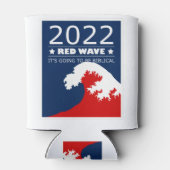 Biblical Midterms 2022 Red Wave Blikjeskoeler (Achterkant)