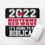 Biblical Midterms 2022 Red Wave Muismat (Met muis)