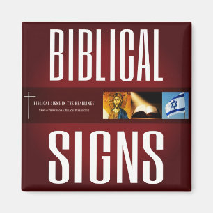 Biblical Signs 2018 Logo Magnet Magneet