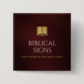 Biblical Signs 2020 Logo Button
