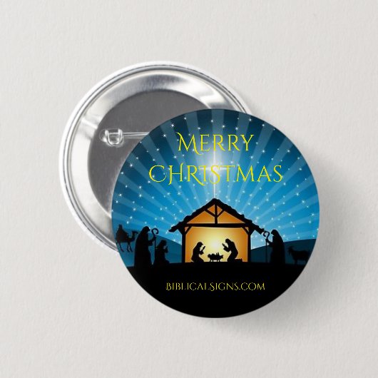 Biblical Signs ITH 2018 CHRISTMAS Button (Voorkant /achterkant)