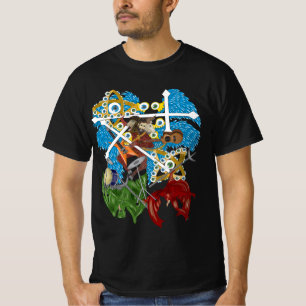 Biblicale accurate engel-gevechten t-shirt