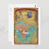 Biblicale genealogieën briefkaart (Voorkant / Achterkant)