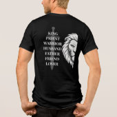 Biblically Masculine Tri-Blend Shirt (Achterkant)
