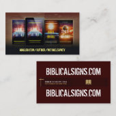 Biblicalsignatie.com-visitekaartjes Visitekaartje (Voorkant / Achterkant)