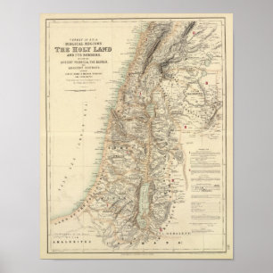 Biblicregio's Turkije en Azië Poster