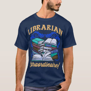 Bibliopfiel in verband met bibliotheek, geïnspiree t-shirt