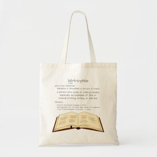 Bibliopfiel Tote Bag (Voorkant)