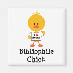 Bibliophile Chick Magnet Magneet