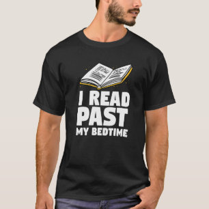 Bibliophile voor boekworm las ik voor mijn bedtijd t-shirt