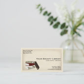 Bibliothécaire Carte de visite (Debout devant)