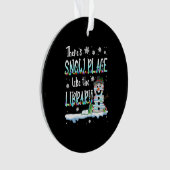 Bibliothécaire Il y a une place de neige comme la (devant)