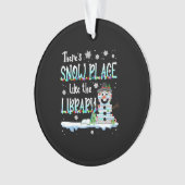 Bibliothécaire Il y a une place de neige comme la (devant)