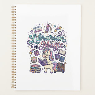 Bibliothécaire Licorne de Vêtements Imprimés Magiq