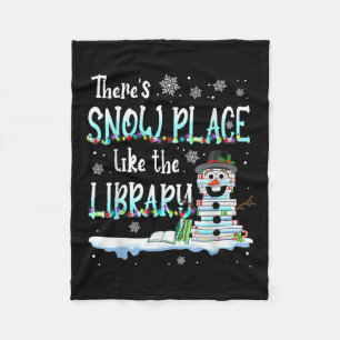 Bibliothecaris Er Is Geen Plaats Als De Bibliothee Fleece Deken