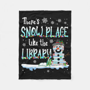 Bibliothecaris Er Is Geen Plaats Als De Bibliothee Fleece Deken
