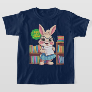 Bibliothecaris-in-opleiding Ster – Konijneneditie T-shirt