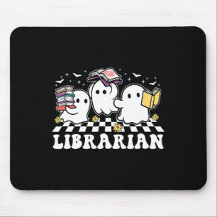 Bibliothecaris Schattige Ghost Boek Lezen Grappig Muismat