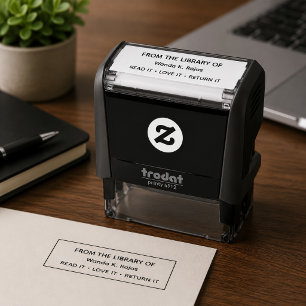 Bibliothecarissen Lezen Het Lief Het Persoonlijk  Zelfinktende Stempel