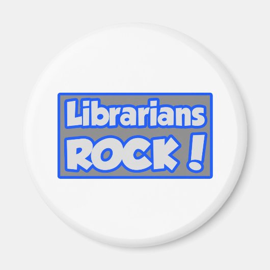 Bibliothecarissen Rock! Magneet (Voorkant)