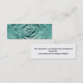 Bibliotheek Bladwijzer Mini Visitekaartje (Voorkant / Achterkant)