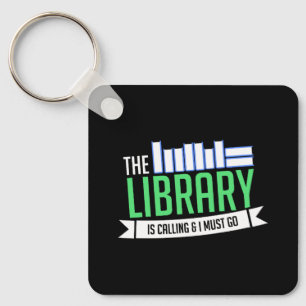 Bibliotheek Boeken Cadeau Sleutelhanger