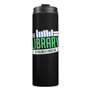 Bibliotheek Boeken Cadeau Thermosbeker