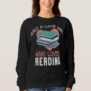Bibliotheek boekenwurm vrouwen gewoon een schattig trui