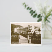 Bibliotheek, Bogota, Vintage van Colombia Briefkaart (Staand voorkant)