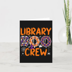 Bibliotheek Boo Crew Bibliothecarissen Boekliefheb Kaart