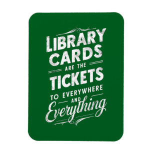 Bibliotheek Kaarten zijn de tickets voor overal Magneet