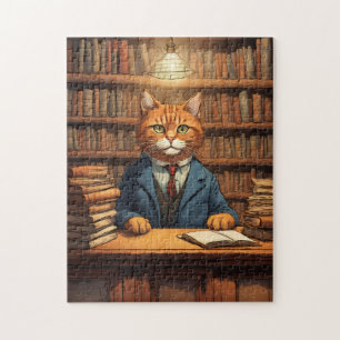 bibliotheek kat puzzel #20