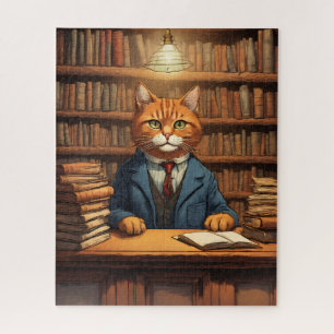 bibliotheek kat puzzel #20
