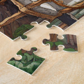 Bibliotheek Legpuzzel (Zijkant)