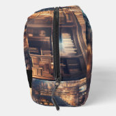 Bibliotheek Print Dopp Bag Toilettasje (Rechts)