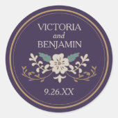 bibliotheek ronde sticker (Voorkant)