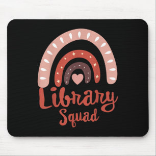 Bibliotheek Squad School Squad Bibliotheek Boekenw Muismat