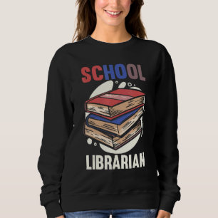 Bibliotheek Terug naar School Bookworm School Libr Trui