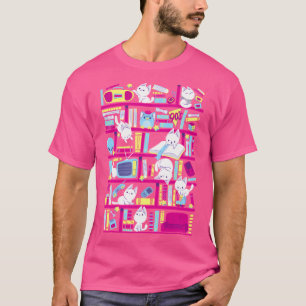 Bibliotheek uit de jaren 90 t-shirt