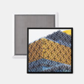 Bibliotheek van Birmingham Magnet Magneet (Voorkant / Achterkant)