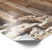 Bibliotheek van Celsus in Ephesus, Turkije Foto Afdruk (Hoek)