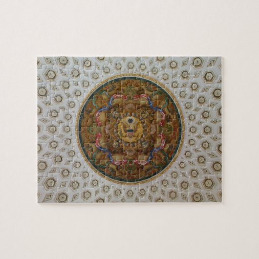 Bibliotheek van Congres Plafond Legpuzzel (Horizontaal)