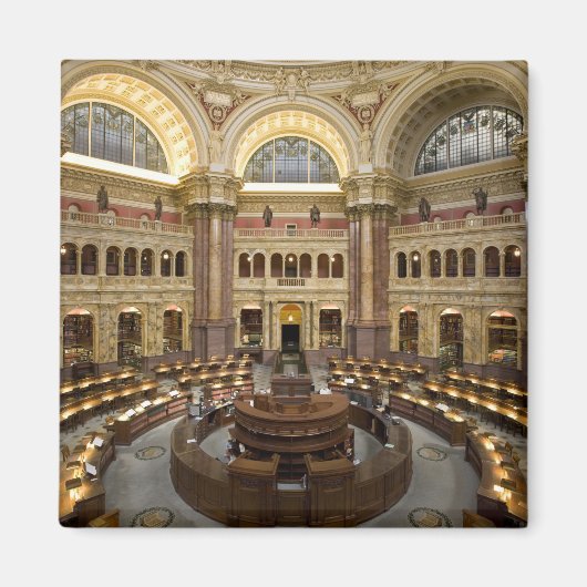 Bibliotheek van het Congres Magneet (Voorkant)